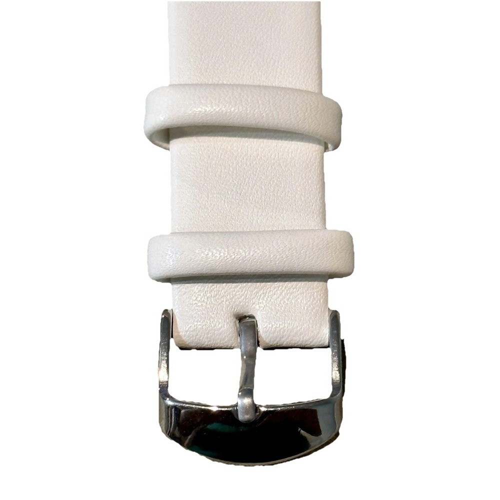 Genuine Leather  Smartwatch Watch Band Size 38-40 MM Color White New - Picture 10 of 12